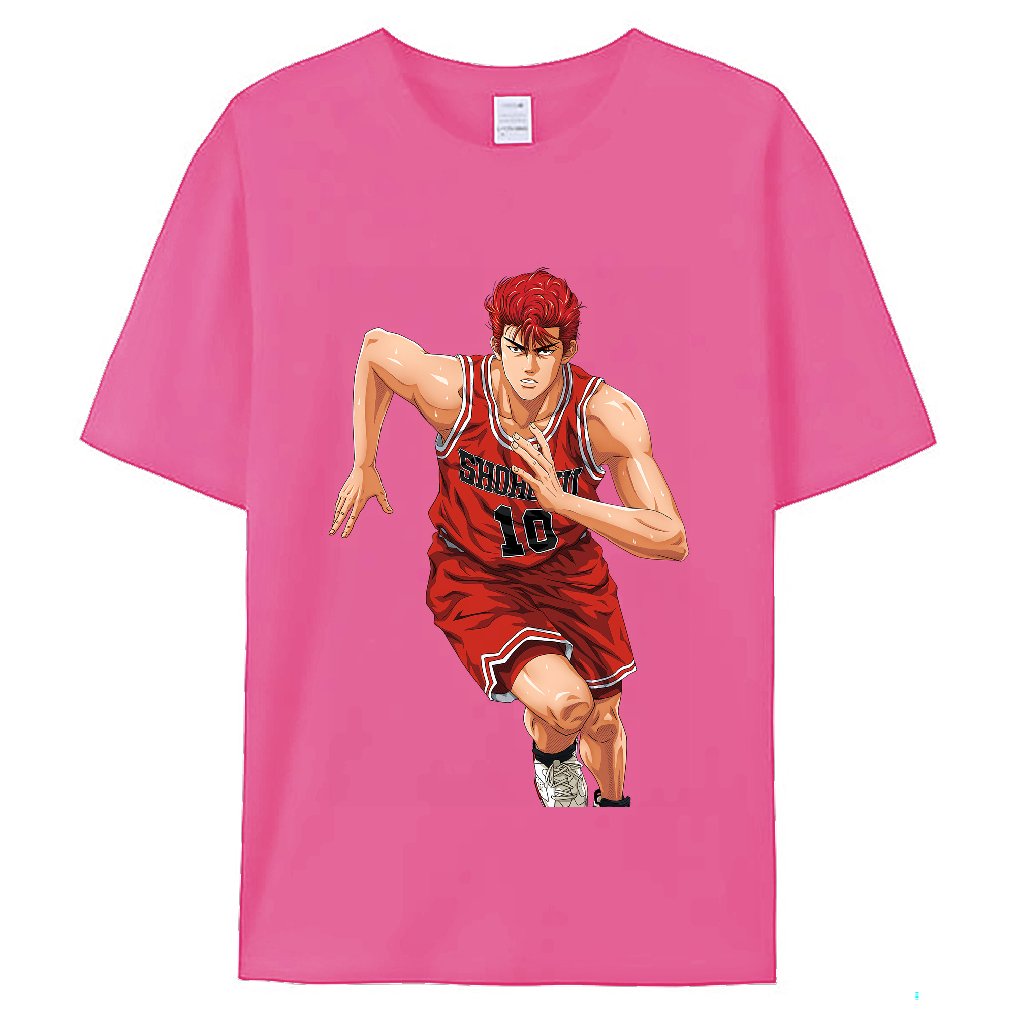 （画像用） SLAM DUNK／スラムダンク レディースカジュアルプリントTシャツ（綿100％）
